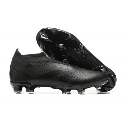 Adidas Predator Accuracy Boots FG Low-top Black Men Soccer Cleats 