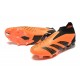 Adidas Predator Accuracy Boots FG Low-top Black Orange Men Soccer Cleats 