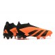 Adidas Predator Accuracy Boots FG Low-top Black Orange Men Soccer Cleats 