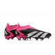 Adidas Predator Accuracy Boots FG Low-top Black Pink Men Soccer Cleats 