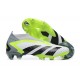 Adidas Predator Accuracy Boots FG Mid-top Grey Green Black Men Soccer Cleats 