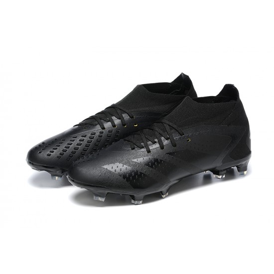 Adidas Predator Accuracy.1 Boots FG Low-top Black Men Soccer Cleats 