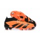 Adidas Predator Accuracy.1 Boots FG Low-top Black Orange Men Soccer Cleats 