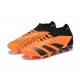 Adidas Predator Accuracy.1 Boots FG Low-top Black Orange Men Soccer Cleats 