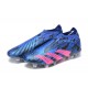 Adidas Predator Accuracy.1 Boots FG Low-top Blue Pink Men Soccer Cleats 