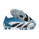 Adidas Predator Accuracy.1 Boots FG Low-top Blue White Men Soccer Cleats 