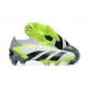 Adidas Predator Accuracy.1 Boots FG Low-top Grey Green Black Men Soccer Cleats 