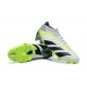 Adidas Predator Accuracy.1 Boots FG Low-top Grey Green Black Men Soccer Cleats 