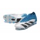 Adidas Predator Accuracy.1 Boots FG Mid-top Blue White Men Soccer Cleats 