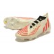 Adidas Predator Edge Geometric.1 FG Mid-top Beige Black Red Men Soccer Cleats 