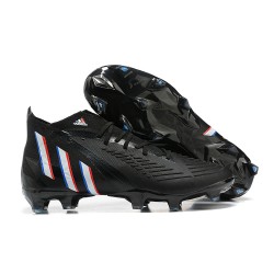 Adidas Predator Edge Geometric.1 FG Mid-top Black Men Soccer Cleats 