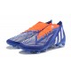 Adidas Predator Edge Geometric.1 FG Mid-top Blue Orange Men Soccer Cleats 