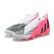 Adidas Predator Edge Geometric.1 FG Mid-top Pink White Black Men Soccer Cleats 