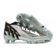 Adidas Predator Edge Geometric.1 FG Mid-top Sliver Black Men Soccer Cleats 