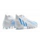 Adidas Predator Edge Geometric.1 FG Mid-top White Blue Men Soccer Cleats 