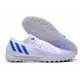 Adidas Predator Edge.3 Low TF Mid-top White Blue Men Soccer Cleats 