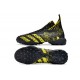 Adidas Predator Freak TF Black Yellow Women And Men Soccer Cleats 