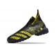 Adidas Predator Freak TF Black Yellow Women And Men Soccer Cleats 