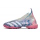 Adidas Predator Freak TF Pink Blue Women And Men Soccer Cleats 