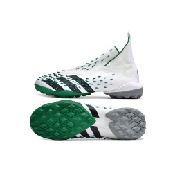 Adidas Predator Freak TF White Green Women And Men Soccer Cleats 