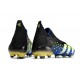 Adidas Predator Freak.1 FG Black Blue Yellow Women And Men Soccer Cleats 