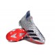 Adidas Predator Freak.1 FG Black Sliver Red Women And Men Soccer Cleats 