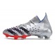 Adidas Predator Freak.1 FG Black Sliver Red Women And Men Soccer Cleats 