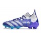 Adidas Predator Freak.1 FG Blue Purple White Women And Men Soccer Cleats 