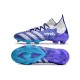 Adidas Predator Freak.1 FG Blue Purple White Women And Men Soccer Cleats 