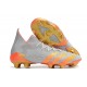 Adidas Predator Freak.1 FG Grey Orange Gold Women And Men Soccer Cleats 