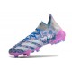 Adidas Predator Freak.1 FG Grey Purple Women And Men Soccer Cleats 