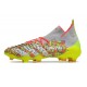 Adidas Predator Freak.1 FG Grey Yellow Orange Women And Men Soccer Cleats 