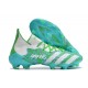 Adidas Predator Freak.1 FG White Turqoise Women And Men Soccer Cleats 