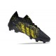 Adidas Predator Freak.1 Low FG Black Gold Women And Men Soccer Cleats 