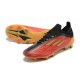 Adidas X Speedflow FG Low-top Black Gold Red Men Soccer Cleats 