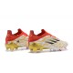 Adidas X Speedflow FG Low-top Red White Gold Men Soccer Cleats 