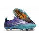 Adidas X Speedflow FG Low-top Turqoise Purple Gold Soccer Cleats 