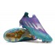 Adidas X Speedflow FG Low-top Turqoise Purple Gold Soccer Cleats 