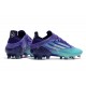 Adidas X Speedflow FG Low-top Turqoise Purple Men Soccer Cleats 