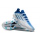 Adidas X Speedflow FG Low-top White Blue Men Soccer Cleats 