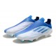 Adidas X Speedflow FG Low-top White Blue Sliver Soccer Cleats 