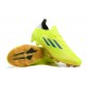 Adidas X Speedflow FG Low-top Yellow Gold Black Men Soccer Cleats 