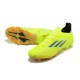 Adidas X Speedflow FG Low-top Yellow Gold Black Men Soccer Cleats 