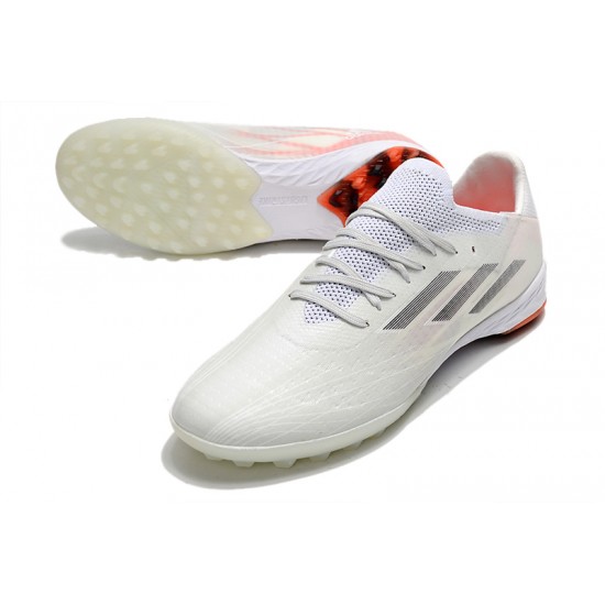 Adidas X Speedflow TF Low-top White Grey Red Men Soccer Cleats 