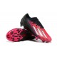 Adidas X Speedportal .1 2022 World Cup Boots FG Low-top Black Pink Soccer Cleats 