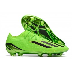 Adidas X Speedportal .1 2022 World Cup Boots FG Low-top Green Black Soccer Cleats 