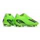 Adidas X Speedportal .1 2022 World Cup Boots FG Low-top Green Black Soccer Cleats 