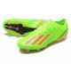 Adidas X Speedportal .1 2022 World Cup Boots FG Low-top Green Pink Soccer Cleats 