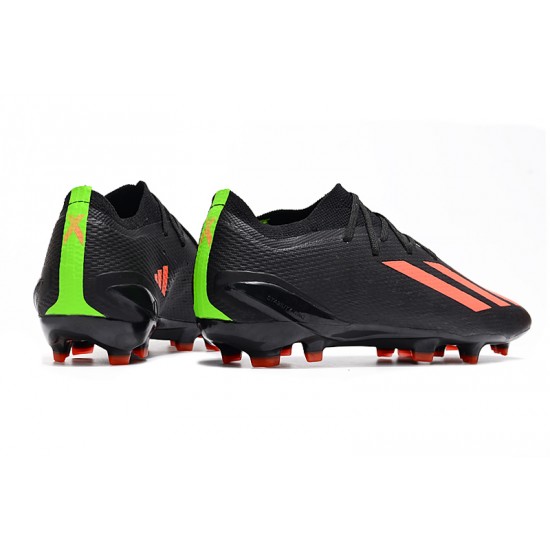 Adidas X Speedportal .1 2022 World Cup Boots FG Low-top Orange Black Soccer Cleats 