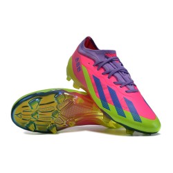 Adidas X Speedportal .1 2022 World Cup Boots FG Low-top Pink Purple Women And Men Soccer Cleats 